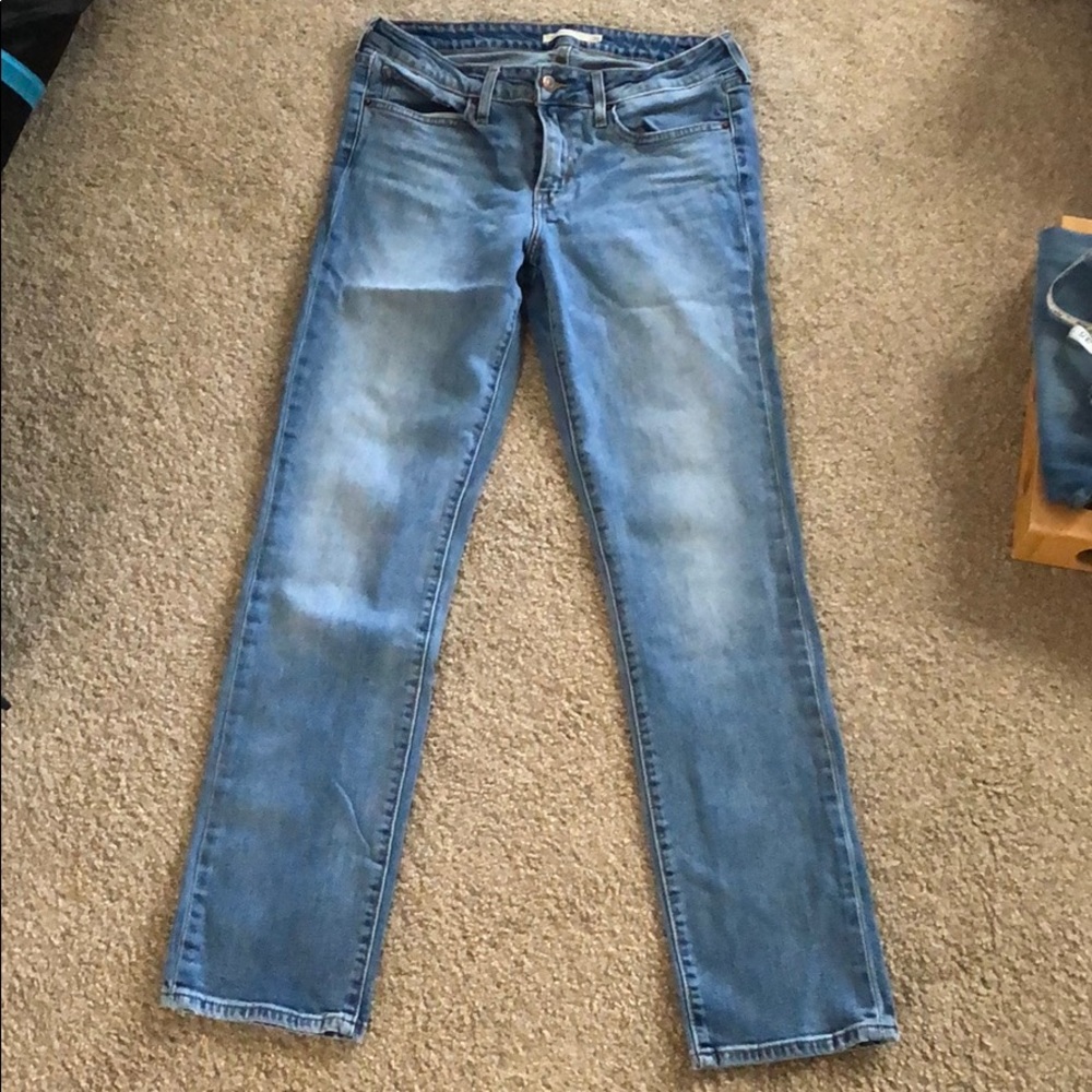 Levi’s 714 Straight Leg 99% Cotton Jeans size 30